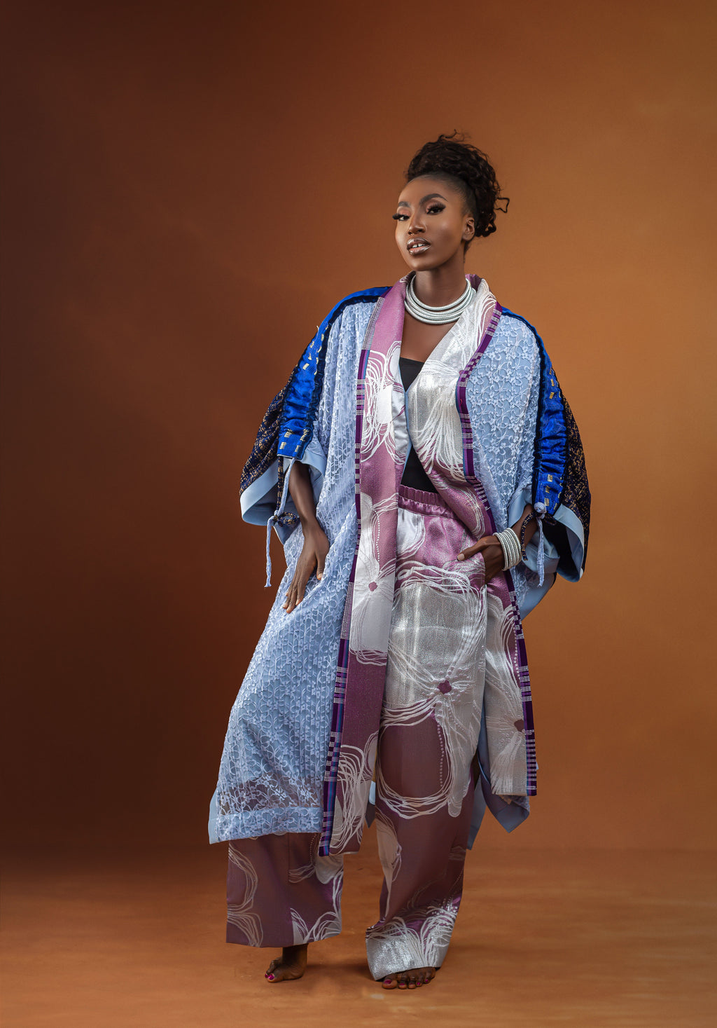SOFIA KIMONO AND WIDE LEG PANT
