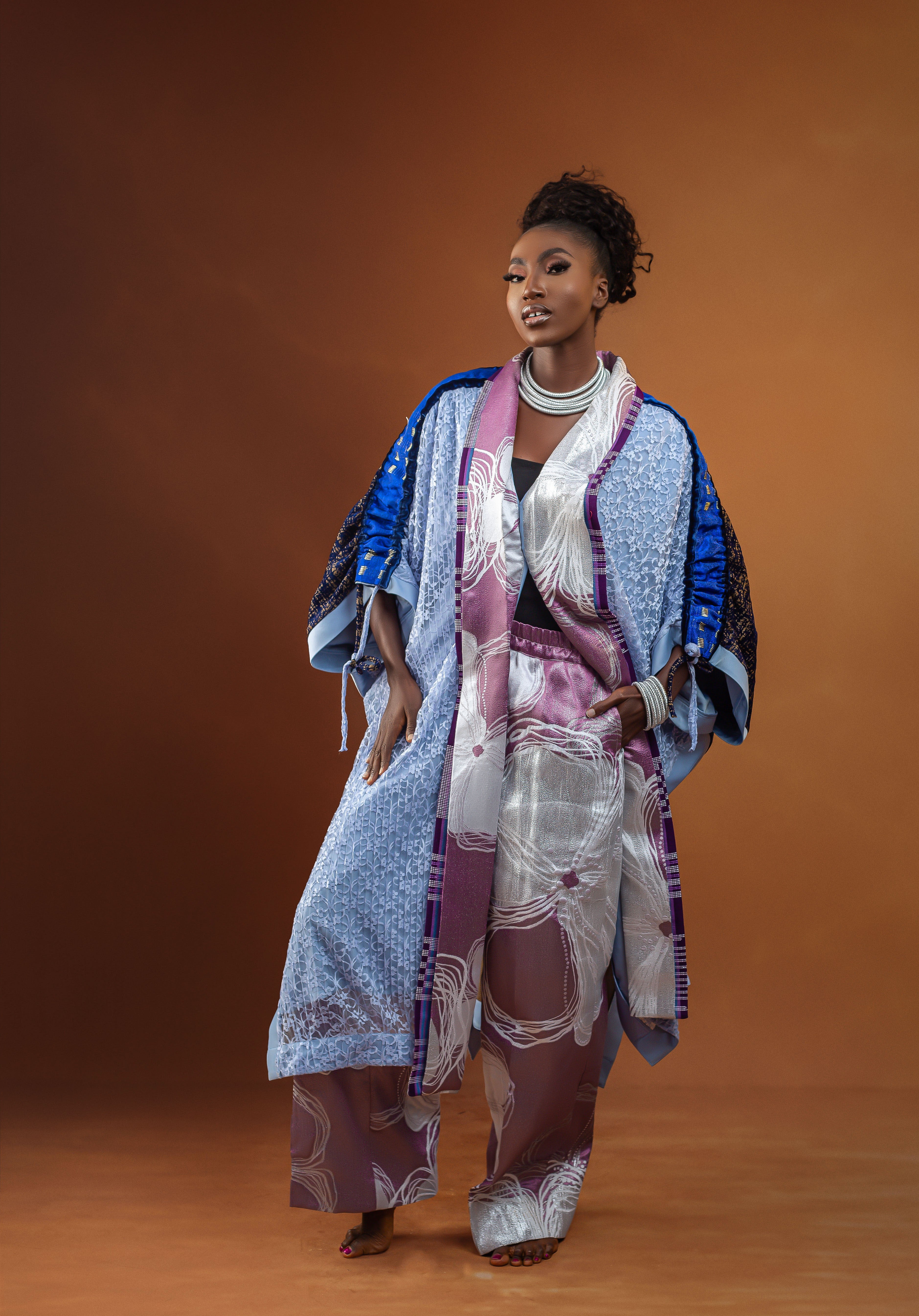 SOFIA KIMONO AND WIDE LEG PANT
