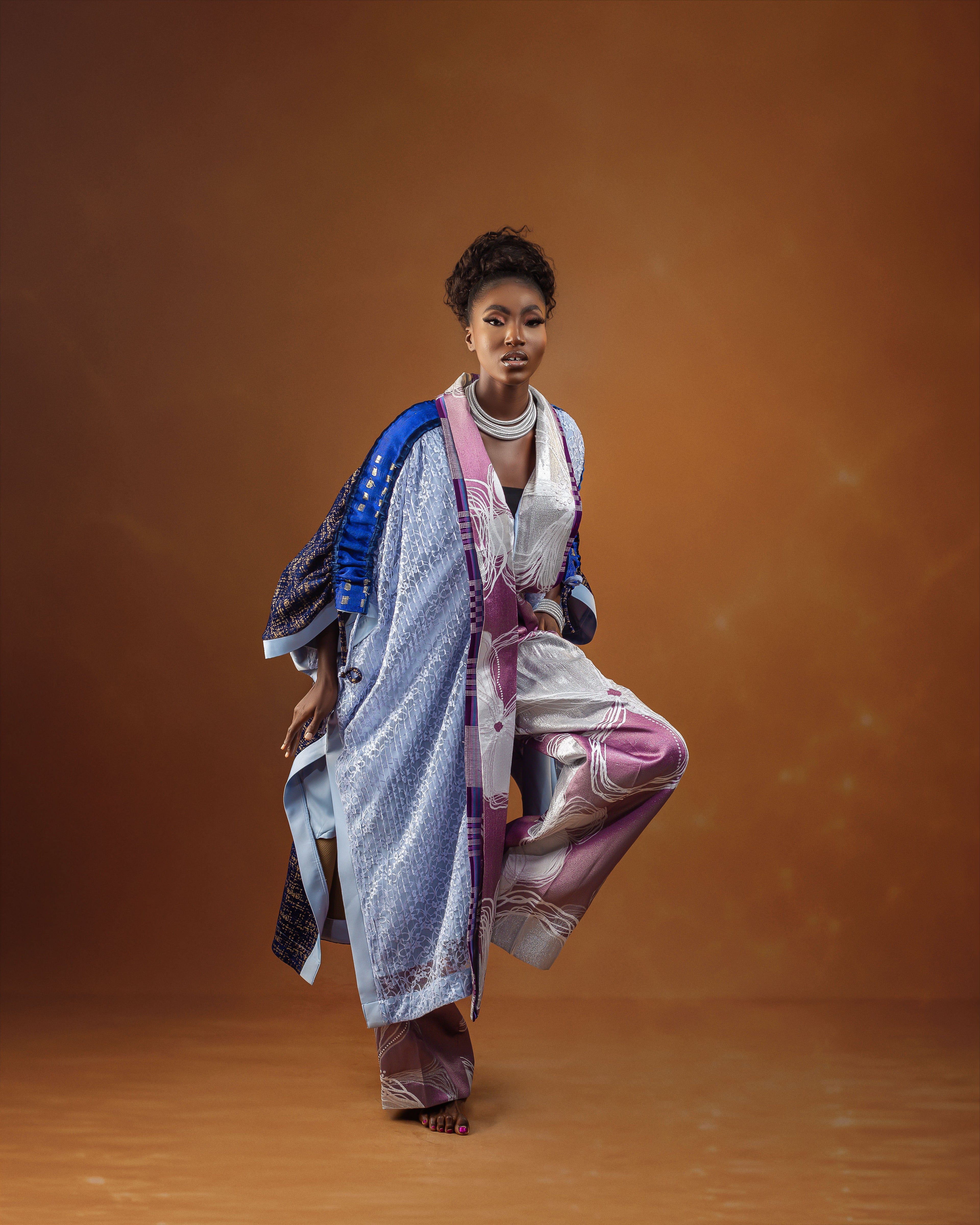 SOFIA KIMONO AND WIDE LEG PANT